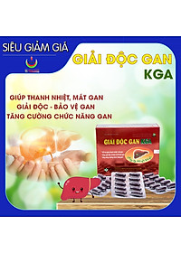 GIẢI ĐỘC GAN KGA - Năng Động - Thanh nhiệt, giải độc, mát gan