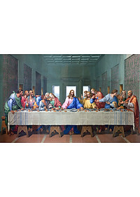 Bộ tranh xếp hình cao cấp 1000 mảnh – The Last Supper (50x80cm)