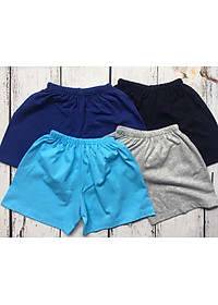 Combo 8 quần bé trai từ 3-30kg - Cotton thiên nhiên. Giao màu ngẫu nhiên