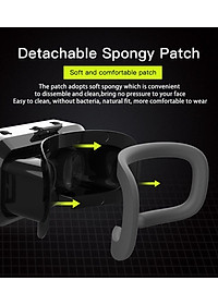 Kính Thực Tế Ảo VR Shinecon SC-G13 Cho Điện Thoại  4.7-7.2 Inch - Hàng Chính Hãng