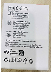 Miếng băng dán mắt 3M Nexcare 1537 (dùng cho trẻ nhỏ hơn 4 tuổi), 50 miếng/hộp ( mẫu mới)