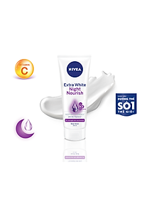 Serum Dưỡng Thể NIVEA Sáng Da Ban Đêm (180 ml) - 88367 (Bao bì thay đổi theo từng đợt nhập hàng)