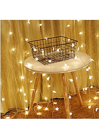 Đèn Led Trang Trí Bông Tuyết Dài 10M - 100 Bóng Trang Trí Noel Lễ Tết