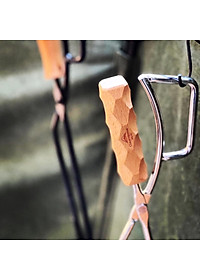 Đồ cắm trại kẹp gắp than Campingmoon campoutvn MS-42 thép không rỉ sang trọng glamping A312  