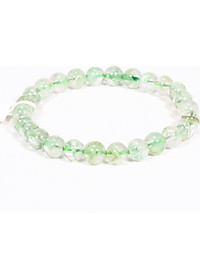 Vòng tay đá thạch anh ưu linh xanh mệnh hỏa, mộc - Ngọc Quý Gemstones