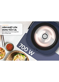 Nồi cơm điện Sunhouse SHD8611N 1.8 Lít - Hàng chính hãng