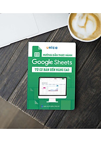 Combo 4 Sách Word - Excel - Powerpoint - Google Sheets Unica từ cơ bản đến nâng cao kèm video bài giảng