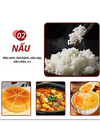 Nồi cơm điện đa năng SOKANY SK-07078 dung tích lớn 6L, bảo quản nhiệt thông minh, nấu cơm, hầm, hấp, tiện lợi mọi lúc mọi nơi - HÀNG CHÍNH HÃNG