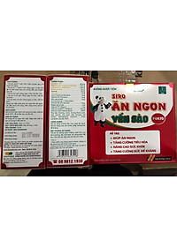 Lisse ￼Siro ăn ngon yến sào Fukid ( hộp 20 ống) - Ăn ngon, kích thích tiêu hoá, tăng miễn dịch cho trẻ