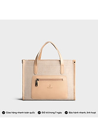 Túi Yuumy ( Thời trang nữ mini cói phối màu - Túi đeo chéo da Seasand YN209 )