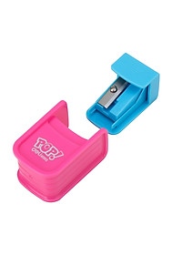 Gọt chì mini Deli - 1 lỗ/2 lỗ - Xanh lá/Hồng/Xanh dương - màu ngẫu nhiên - ER00200/ER00202/ER00300