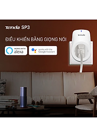 Ổ cắm điện Wi-fi thông minh điều khiển từ xa Tenda SP3 - Hàng Chính Hãng
