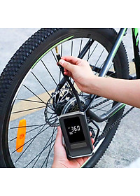 Máy Bơm Lốp Xe Máy Xe Đạp Không Dây Thế Hệ Mới 2025 150PSI LED Display Nhỏ Gọn Mạnh Mẽ Tự Động Ngắt Khi Đủ Hơi