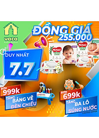 Combo 3 gói tã dán Huggies Nature Made size S82 miếng