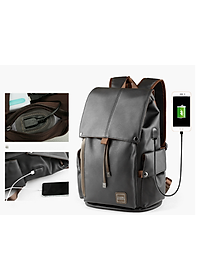 Balo da nam đi học đi làm đi chơi chống thấm nước hàng cao cấp phong cách hàn quốc