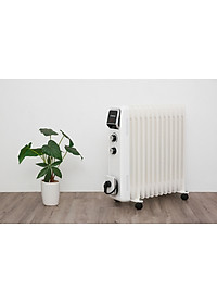 Máy sưởi dầu Sunhouse SHD7084, Công suất 2400W, 13 lá phát nhiệt, làm ấm nhanh, Có giàn phơi - Hàng chính hãng, bảo hành 12 tháng
