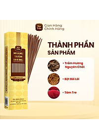 Nhang Trầm Cao Cấp – Hộp Vàng | Bảo Trầm – Nhang Thơm Thanh Tịnh – Sạch – Tự Nhiên