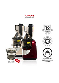 Máy ép chậm KIPOR KP-SJ595 - Chân đế chống rung lắc - Tặng lưới làm kem - Động cơ đồng nguyên chất công suất lớn -Hàng chính hãng