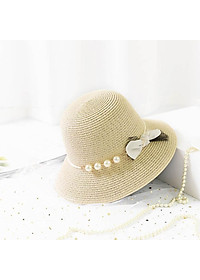 Nón tai bèo mũ rộng vành du lịch biển dành cho nữ chất liệu cói thoáng mát, che nắng cực tốt phù hợp cho dịch đi du lịch