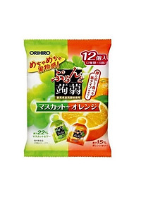  Thạch trái cây mix nho cam Orihiro 240g