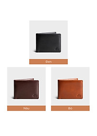 Ví nam da bò Lata ( Thời trang nam - Ví da thật LVN84 )