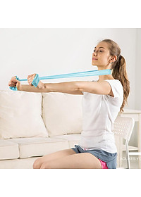 Dây đàn hồi cao su tự nhiên AOLIKES YE-3605 tập yoga, gym, bodybulding Elastic Yoga Resistance Bands - Hàng Chính Hãng