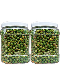 1Kg Đậu Hà Lan Sấy Giòn Tỏi Ớt Thương Hiệu SK FOOD