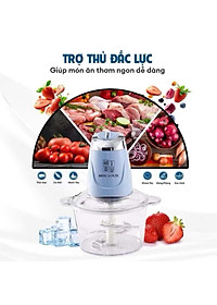 Máy Xay Thịt Đa Năng 500W, 4 Lưỡi Dao, Dung Tích 3.5L – Xay Nhanh, Tiện Lợi - HÀNG CHÍNH HÃNG MINIIN