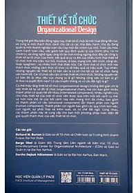 Thiết Kế Tổ Chức (Tái Bản 2022)