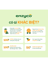 Nước lau đa năng sinh học ENZYCO 475ml - Chiết xuất Bồ hòn và Enzyme Dứa