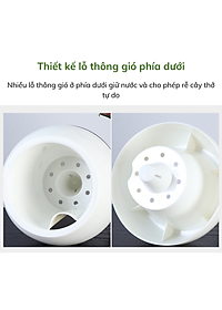 Chậu tự tưới MONROVIA I0 dành cho hoa, cây cảnh, trang trí nhà cửa, văn phòng