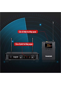 Takstar X3PP - Micro Không Dây UHF Cho Giảng Dạy, Phát Biểu, Sân Khấu, Phạm Vi Hoạt Động 50m - Hàng Chính Hãng
