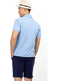 Áo Thun Polo Nam Trơn Thêu Họa Tiết Ngực Novelty NATMMNMPSR200019N