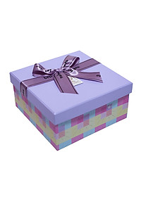 Hộp Quà Vuông  V026 Phượng Hoàng 14 x 14 x 7 cm- Giao mẫu ngẫu nhiên