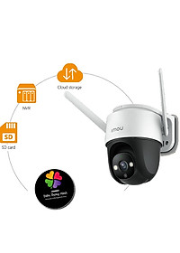 Camera quay quét mini ban đêm có màu có báo động Imou S21FP - Hàng Chính Hãng