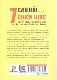 Sách 7 Câu Hỏi Chiến Lược - Tiếp Cận Đơn Giản Để Thực Thi Tốt Hơn