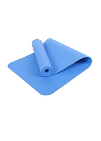Thảm yoga 6mm 1 lớp TPE( tặng túi lưới +Dây buộc)