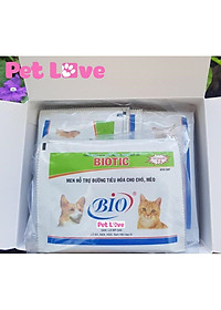 1 hộp (50 gói) men tiêu hóa Biotic cho chó mèo
