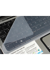 Miếng phủ bàn phím chống bụi, chống nước cho laptop bằng silicon, tấm phủ bàn phím laptop 15-17 inch