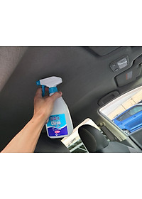 Chai xịt Khử mùi ô tô Clean Shu! Shu! 500mL nước ion kiềm tẩy rửa, diệt khuẩn từ Nhật Bản