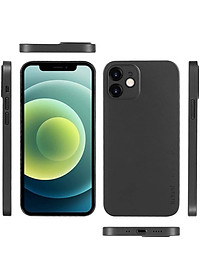 Ốp lưng nhám cho iPhone 12 (6.1 inch) siêu mỏng 0.3mm hiệu Memumi ( có gờ bảo vệ camera, mỏng 0.3mm, chống trầy, chống bụi) - Hàng nhập khẩu