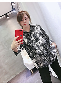 Sơ mi nữ họa tiết HB81