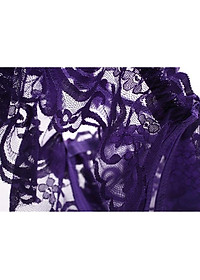 Quần lót nữ lọt khe xẻ đáy - Màu tím