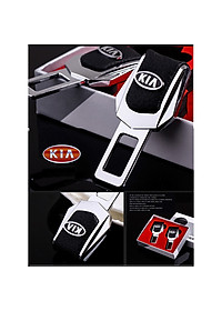 Chốt cài khóa dây an toàn trên ô tô bằng thép có thương hiệu xe 1 chiếc