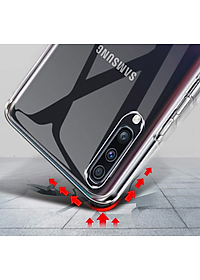 Ốp lưng cho Samsung Galaxy A90 5G dẻo bảo vệ camera - Hàng nhập khẩu