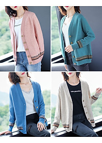 Áo Cardigan Nữ Họa Tiết Xinh Thời Trang Korea ALN037 MayHomes Mẫu Mới Mùa Xuân