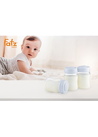 Bộ 3 Bình Trữ Sữa Mẹ FATZBABY 150ml FB0120N