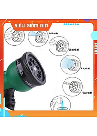 Vòi xịt nước tưới cây rửa xe 8 chế độ 206815