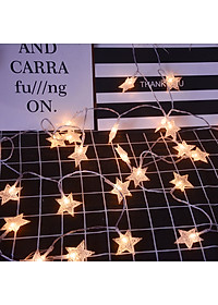 Đèn LED Hình Ngôi Sao Trang Trí Giáng Sinh, Noel, Lễ Tết