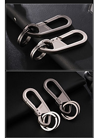 Móc khóa xe máy ô tô xe hơi Jobon có chốt móc đĩa quần, nước sơn cao cấp, thép inox không gỉ JB-193